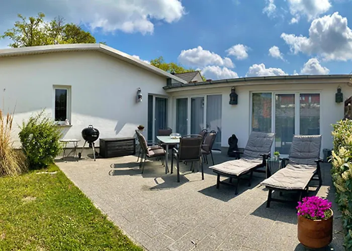 Anna Whg2 Brinkmannhaus 4-sterne - Viel Platz Strandnah Sauna Terrasse Grill * Ostseebad Heringsdorf